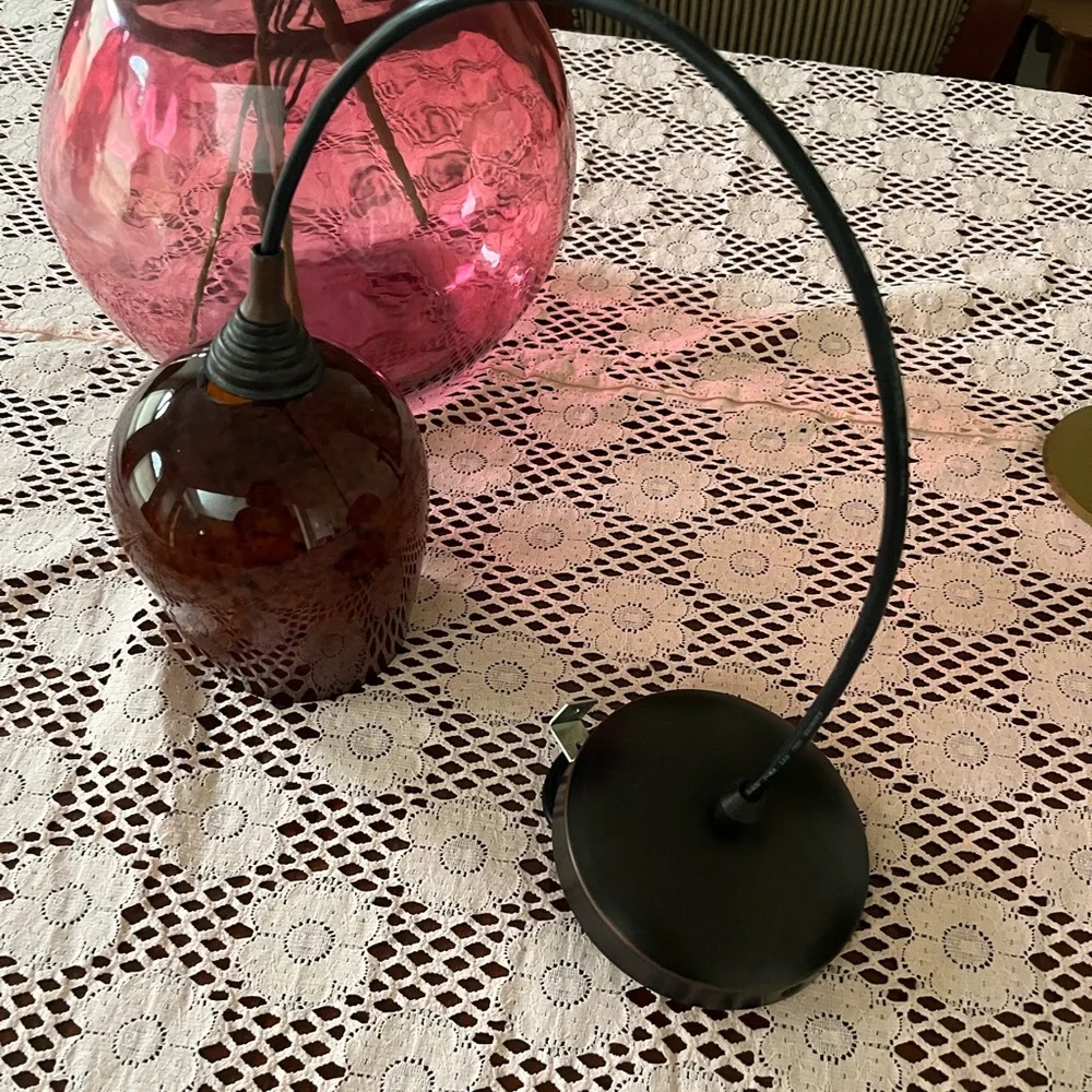 Vintage single Fixture/ bulb Ceiling